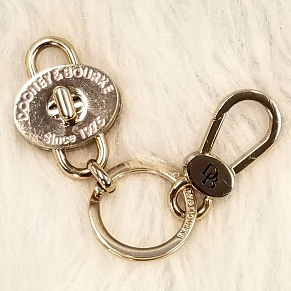 Dooney & Bourke Accessories - Dooney & Bourke gold metal keychain